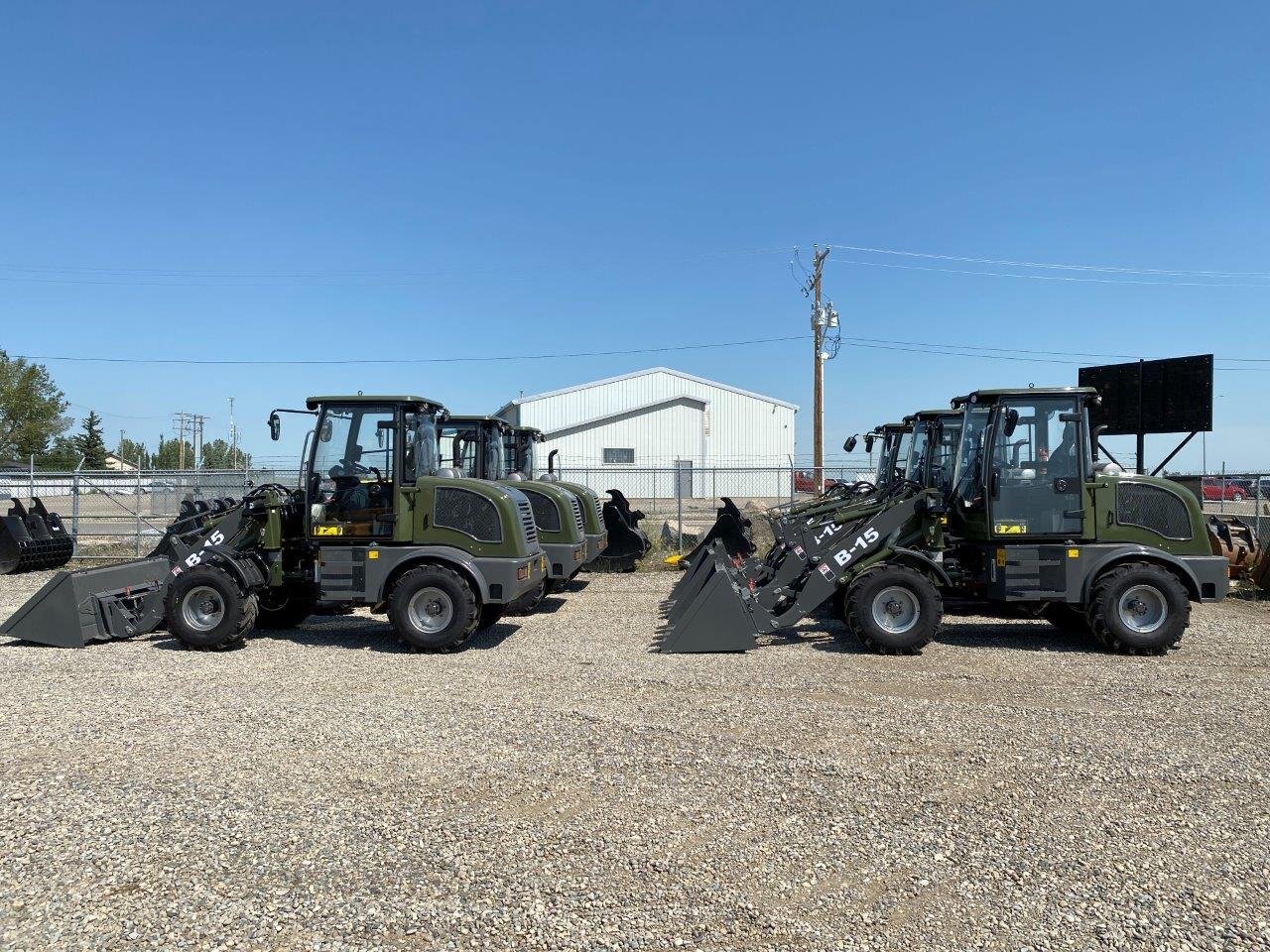 2024 Brawn B15/ER 15 Wheel Loader *** Great Snow Removal Machine Mini Wheel Loader #8833 BP