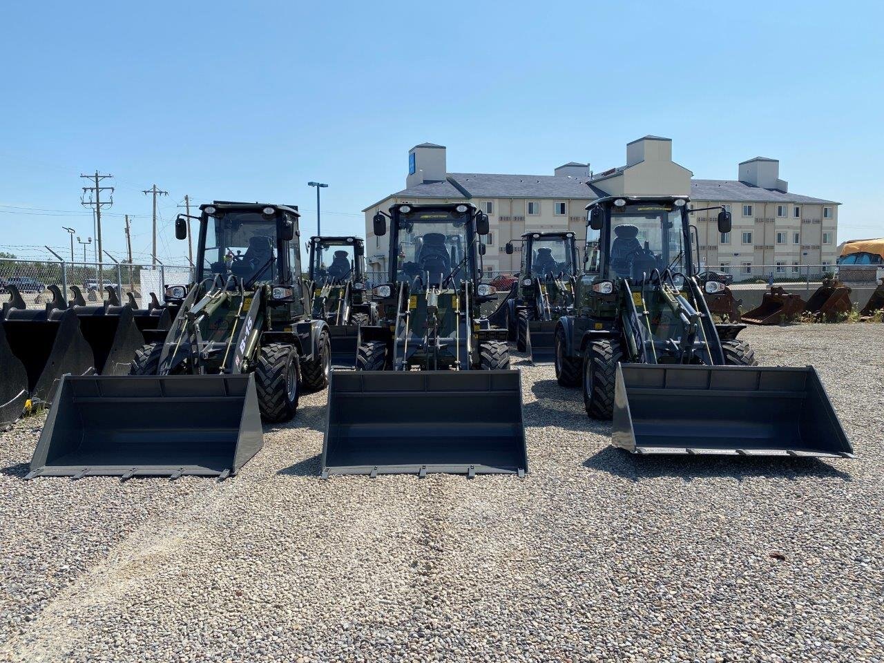 2024 Brawn B15/ER 15 Wheel Loader *** Great Snow Removal Machine Mini Wheel Loader #8833 BP