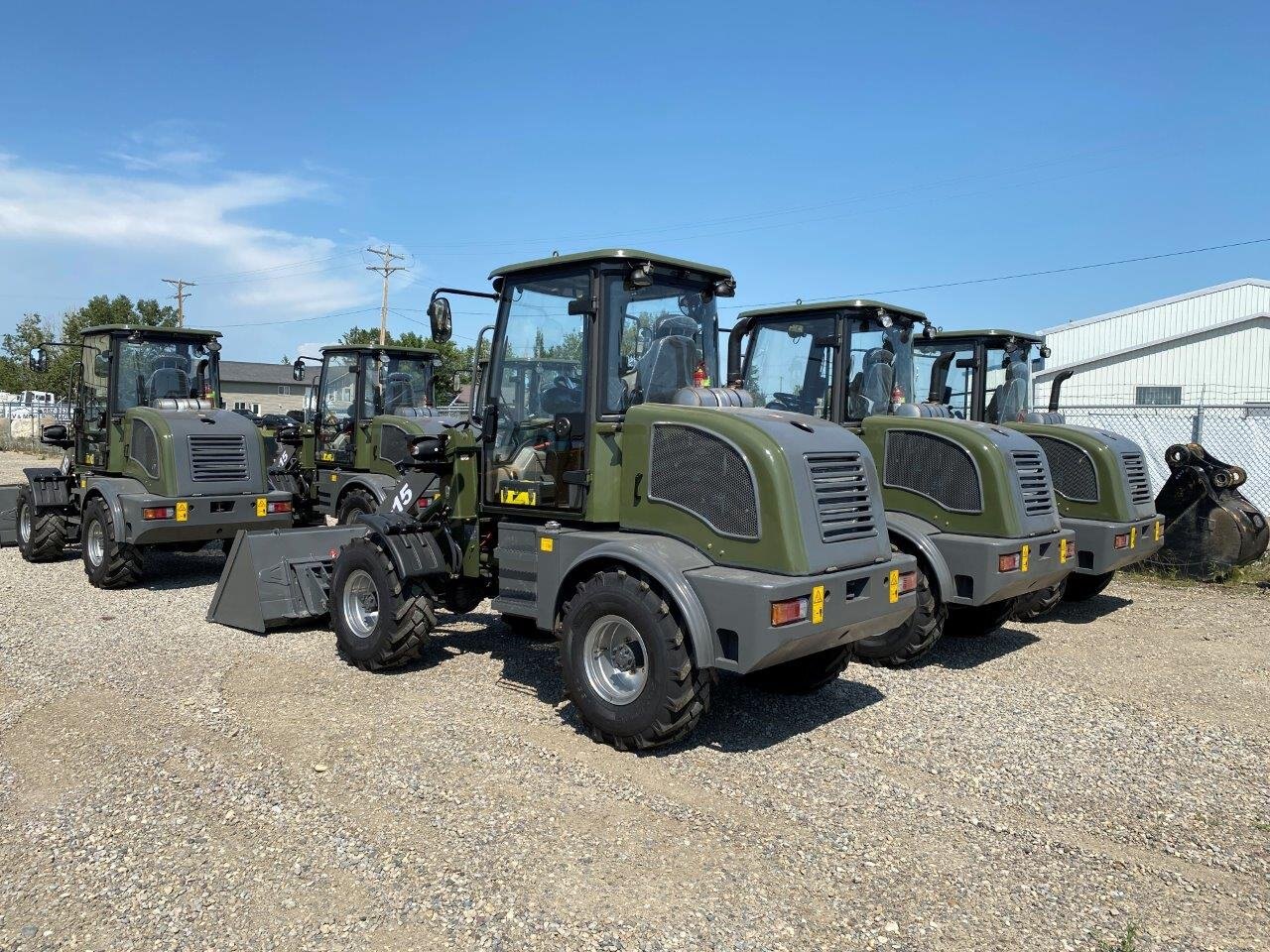 2024 Brawn B15/ER 15 Wheel Loader *** Great Snow Removal Machine Mini Wheel Loader #8833 BP