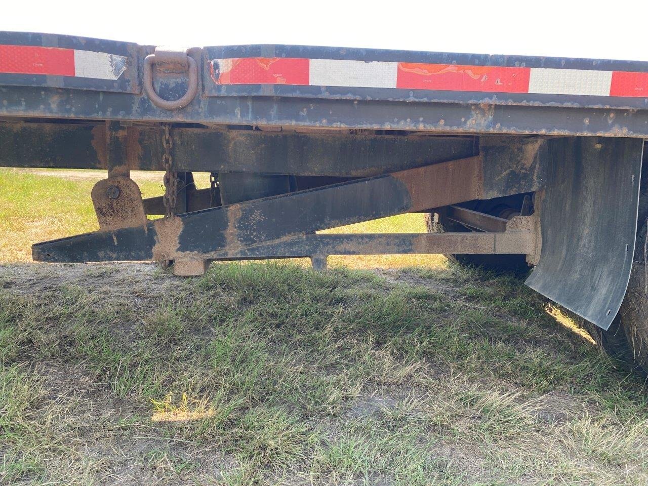 1995 Ubilt Flat Deck Trailer 30ft Tandem Axle #8818 BP