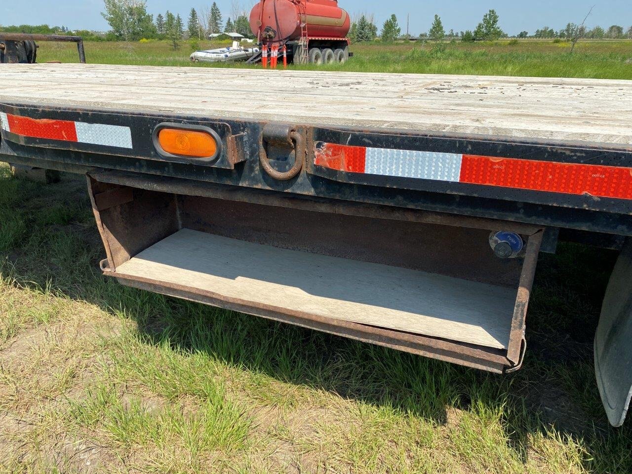 1995 Ubilt Flat Deck Trailer 30ft Tandem Axle #8818 BP