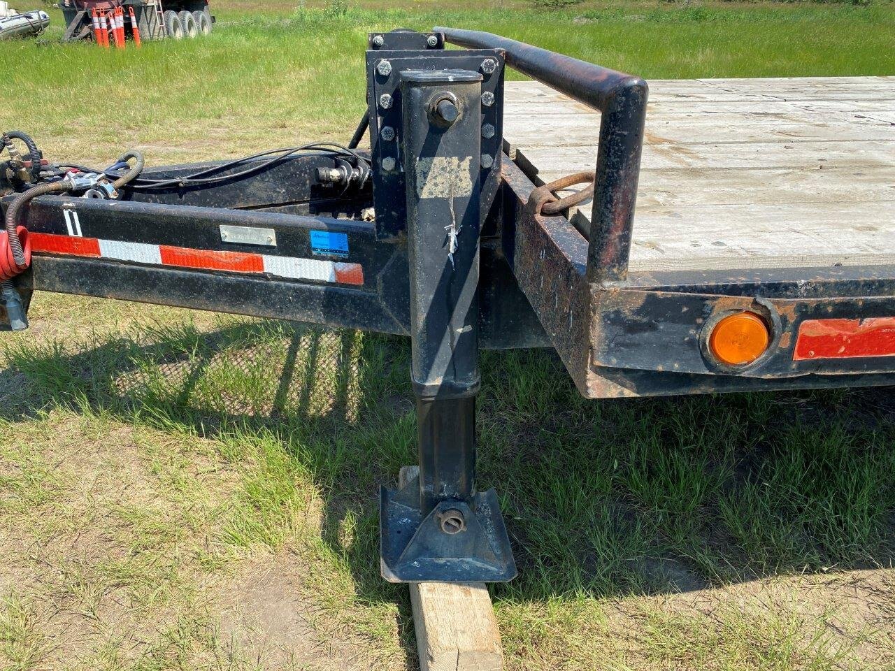 1995 Ubilt Flat Deck Trailer 30ft Tandem Axle #8818 BP