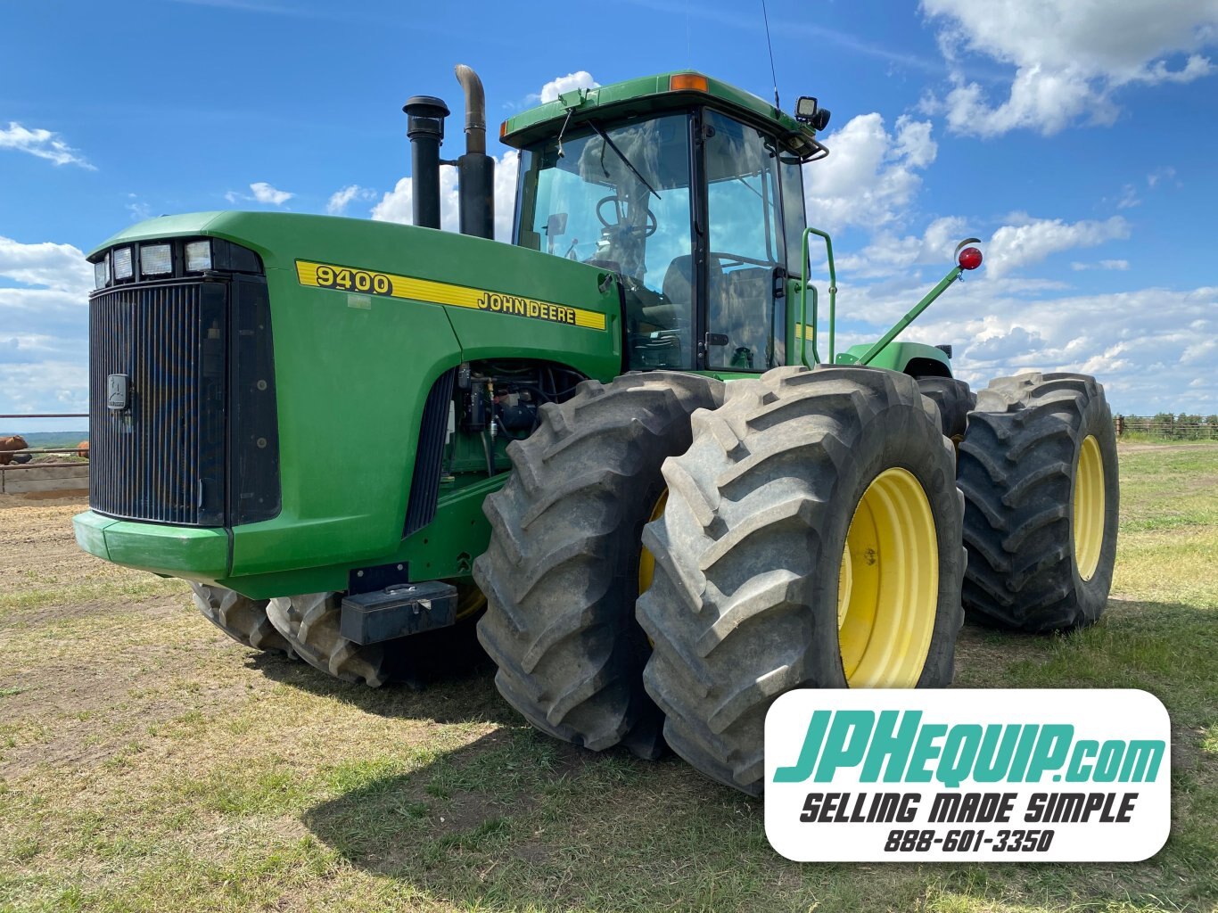 1997 John Deere 9400 Tractor 4WD #8738 BP