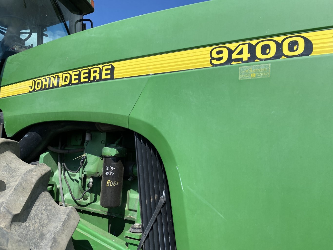 1997 John Deere 9400 Tractor 4WD #8738 BP