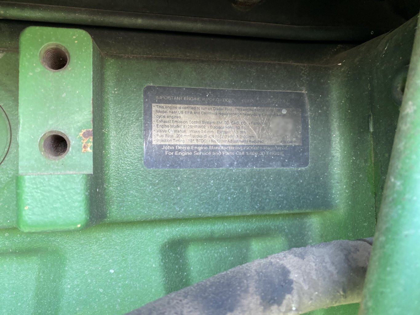 1997 John Deere 9400 Tractor 4WD #8738 BP