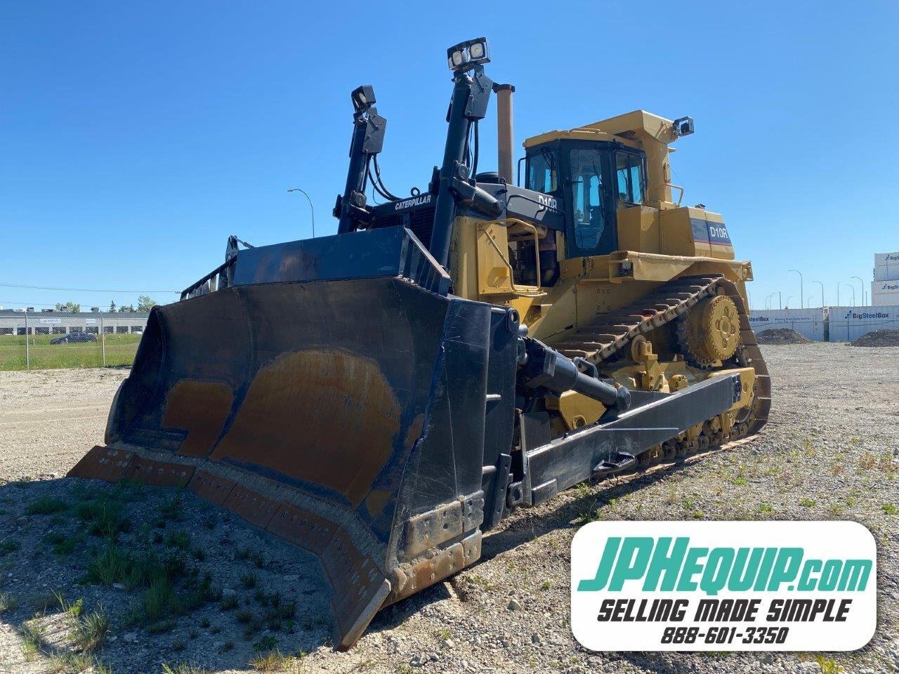 1997 Caterpillar D10R Dozer with 17ft U Dozer Blade #8687 BP