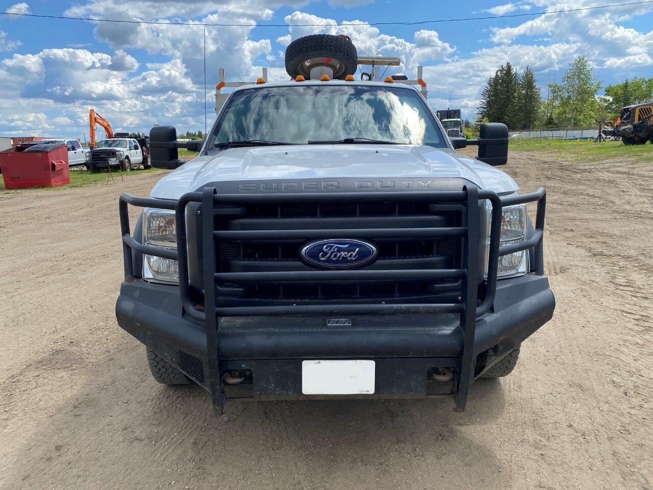 2013 Ford F550 Crew Cab Service Truck with Crane #8745 BP