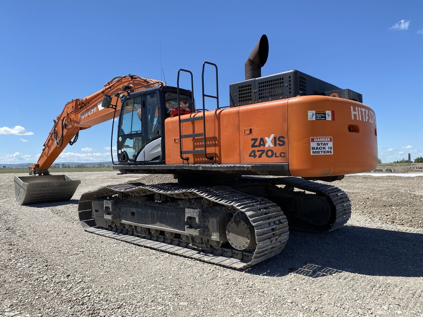 2013 Hitachi ZX470LC 5B Excavator with Cleanup Bucket #8752 BP