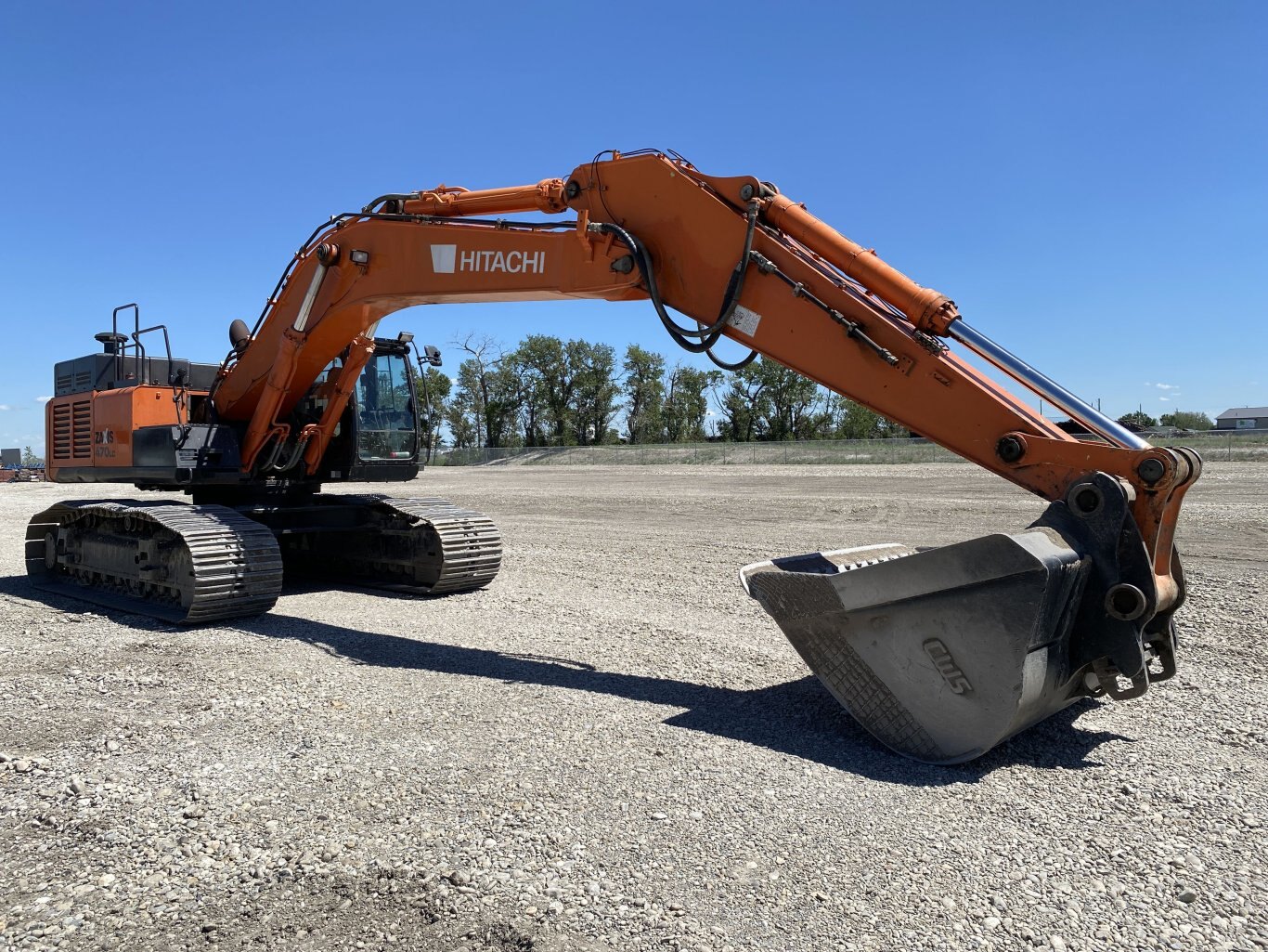 2013 Hitachi ZX470LC 5B Excavator with Cleanup Bucket #8752 BP