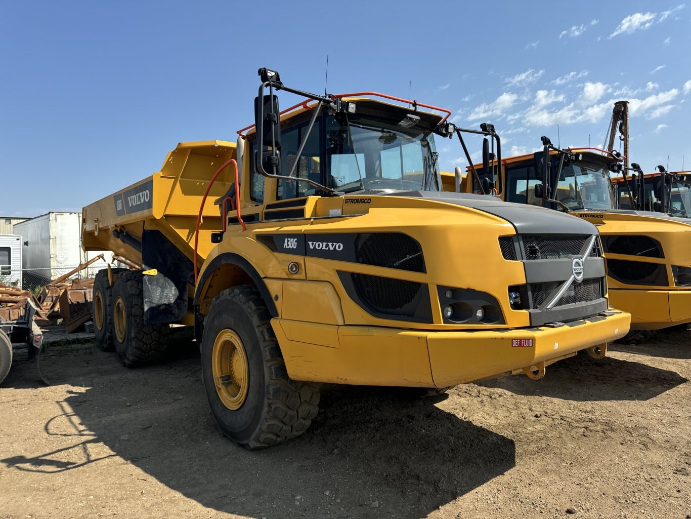 2021 Volvo A30G Rock Truck with Tailgate #8807 JP