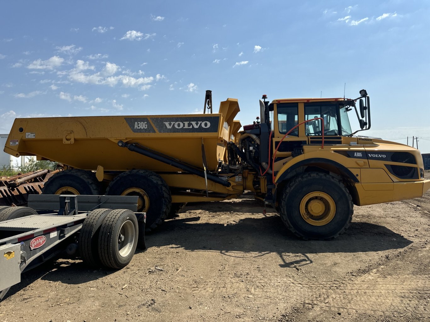 2021 Volvo A30G Rock Truck with Tailgate #8807 JP