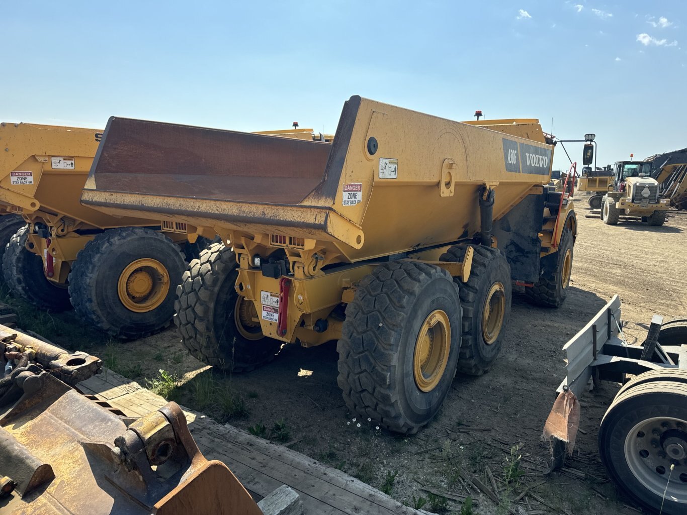 2021 Volvo A30G Rock Truck with Tailgate #8807 JP