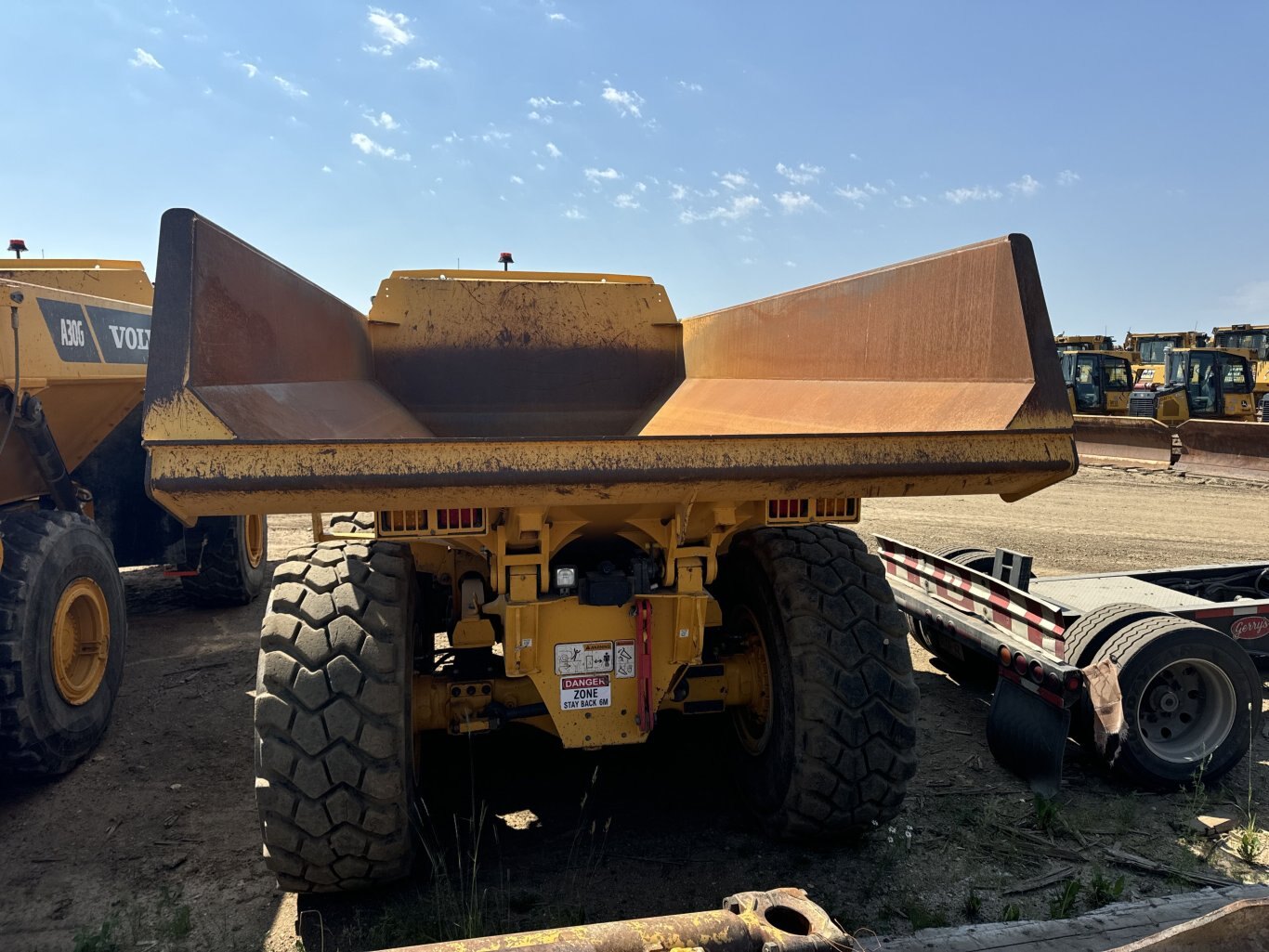 2021 Volvo A30G Rock Truck with Tailgate #8807 JP