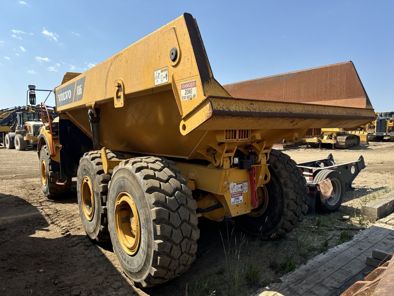 2021 Volvo A30G Rock Truck with Tailgate #8807 JP