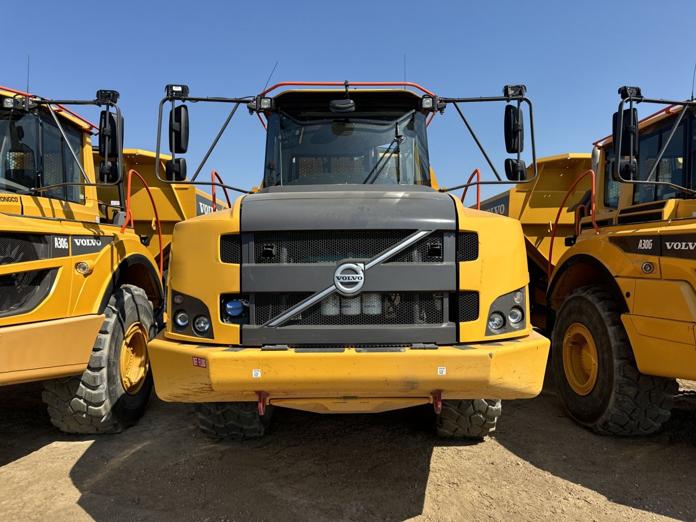 2021 Volvo A30G Rock Truck with Tailgate #8808 JP