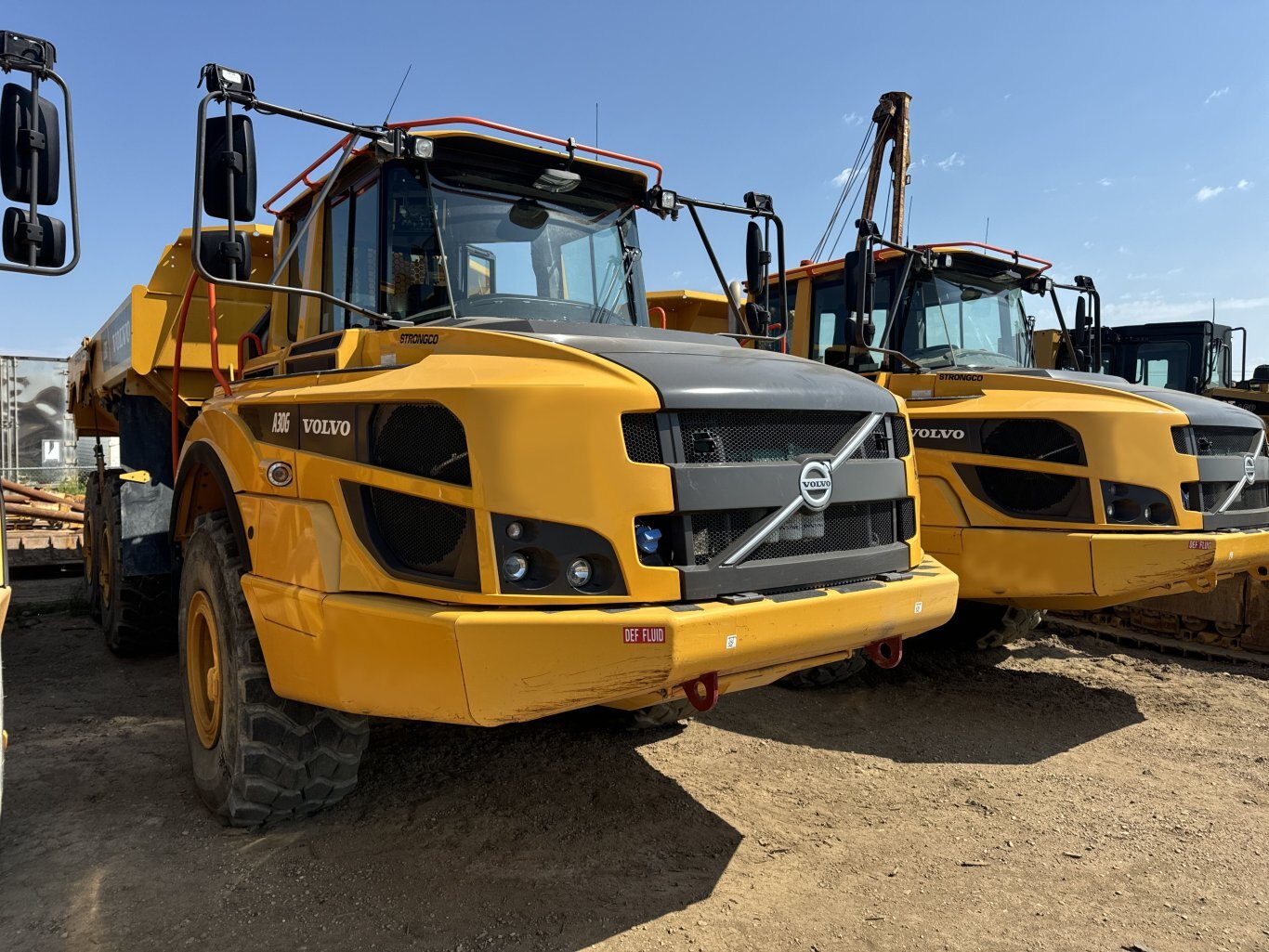 2021 Volvo A30G Rock Truck with Tailgate #8808 JP