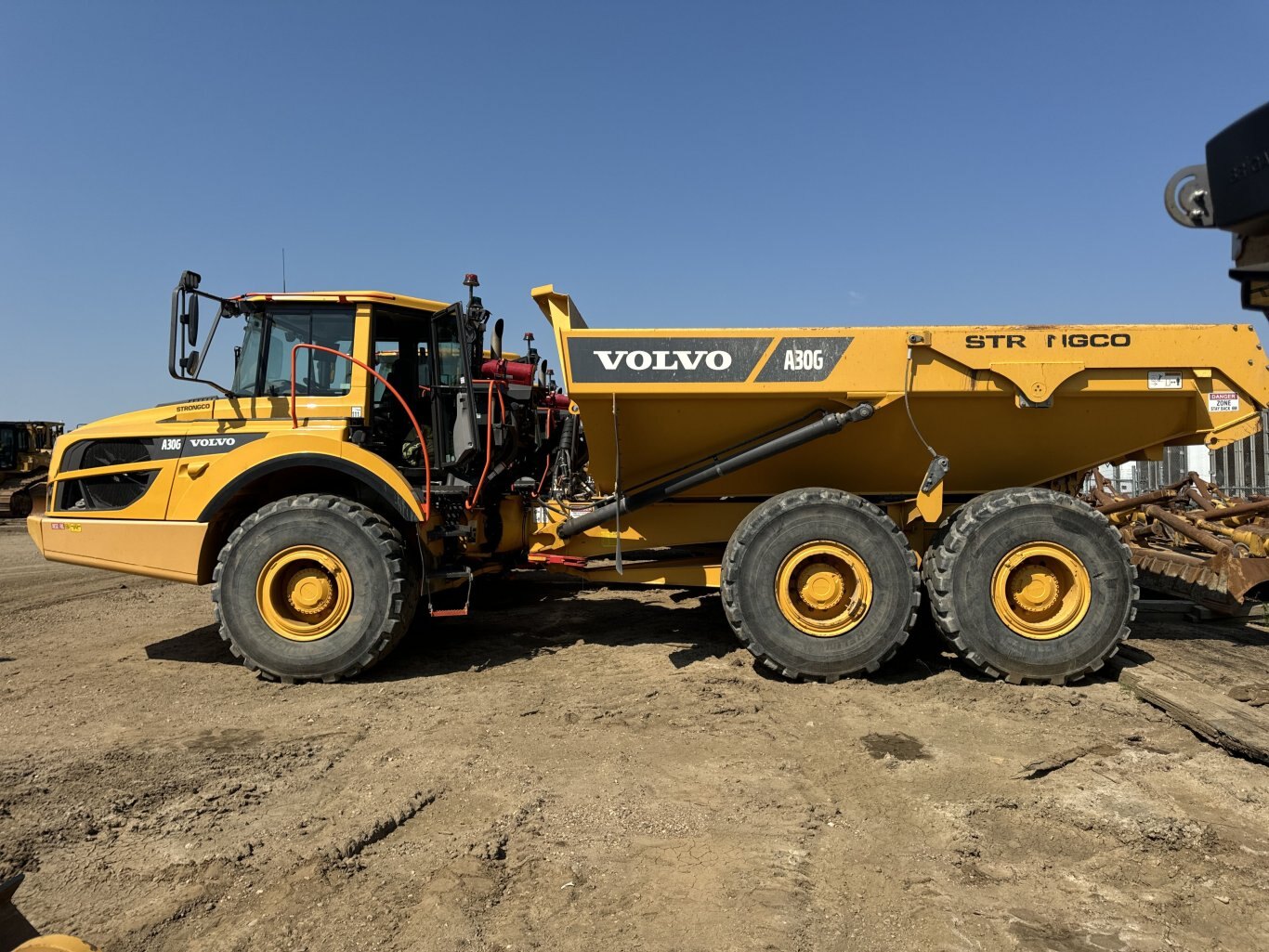 2021 Volvo A30G Rock Truck with Tailgate #8808 JP