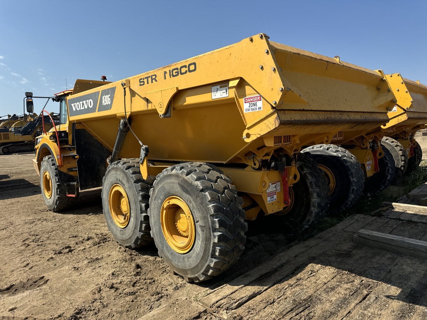 2021 Volvo A30G Rock Truck with Tailgate #8808 JP