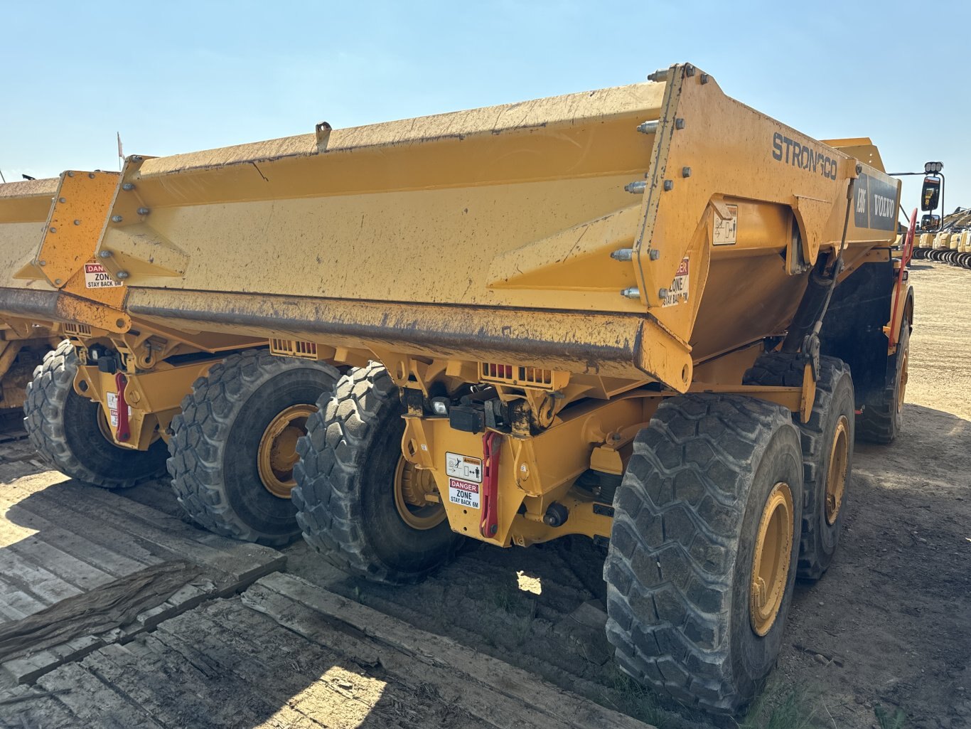 2021 Volvo A30G Rock Truck with Tailgate #8808 JP