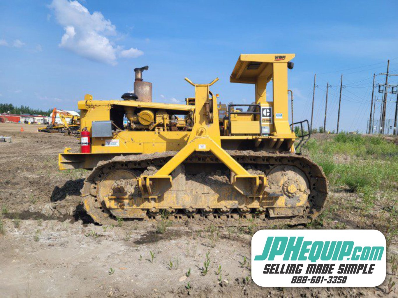 1976 Caterpillar Side Boom Pipelayer 594H #8793 JP