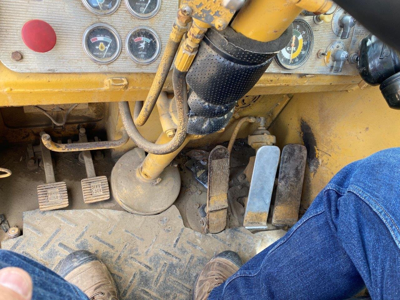 1984 CATERPILLAR 627B Motor Scraper #8699 BP