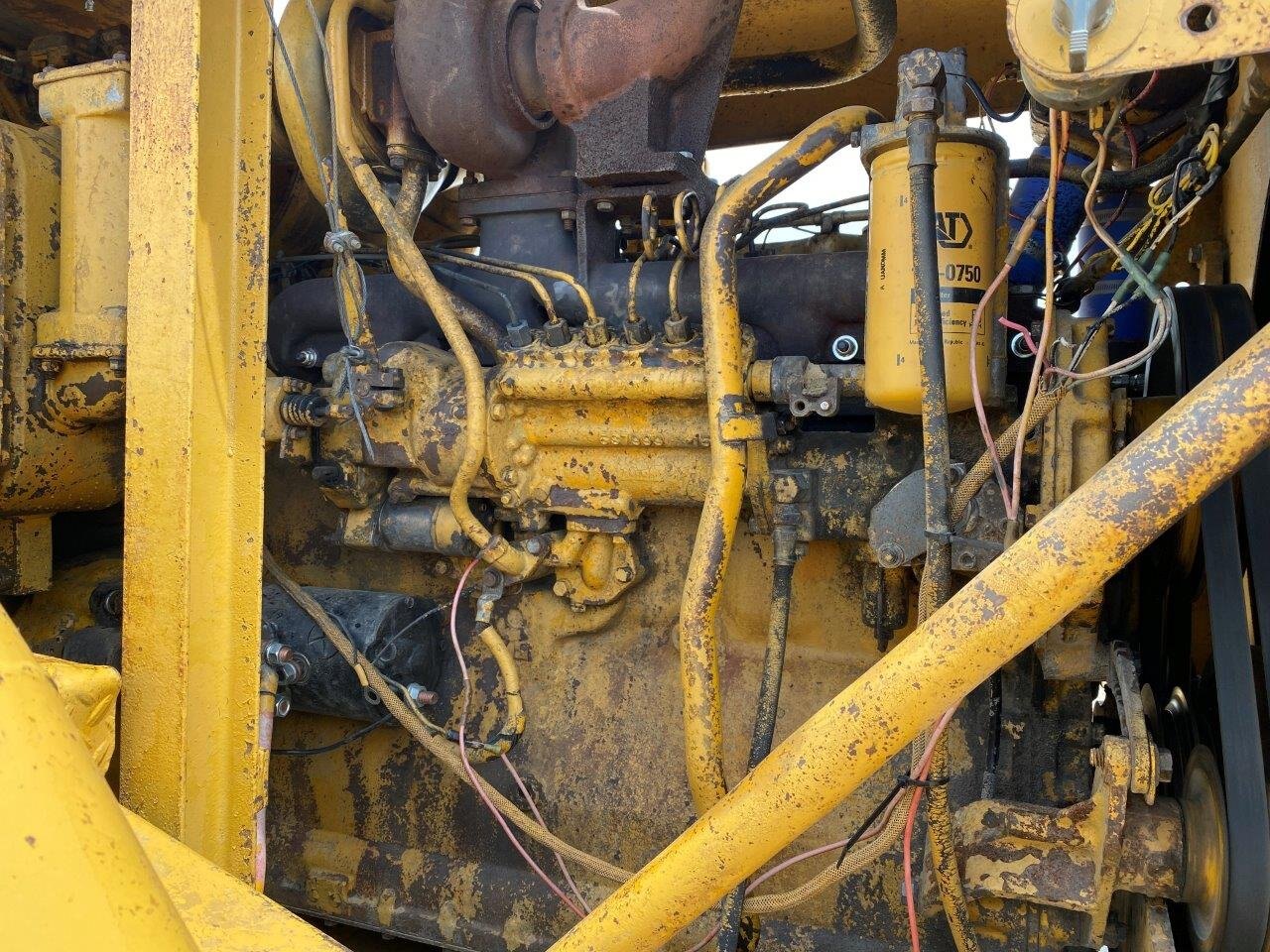 1984 CATERPILLAR 627B Motor Scraper #8699 BP