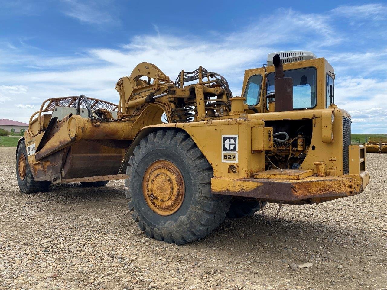 1984 CATERPILLAR 627B Motor Scraper #8699 BP