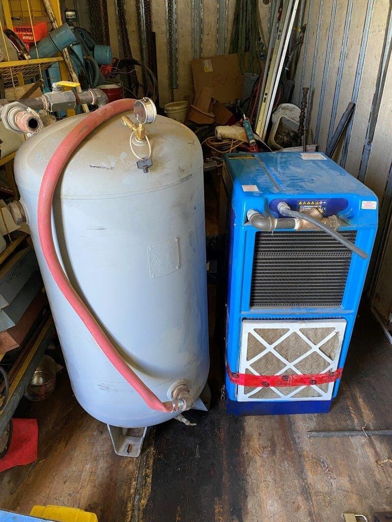 2004 Comp Air Hydrovane 707PUAS Rotary Vane Type Air Compressor #8656 BP