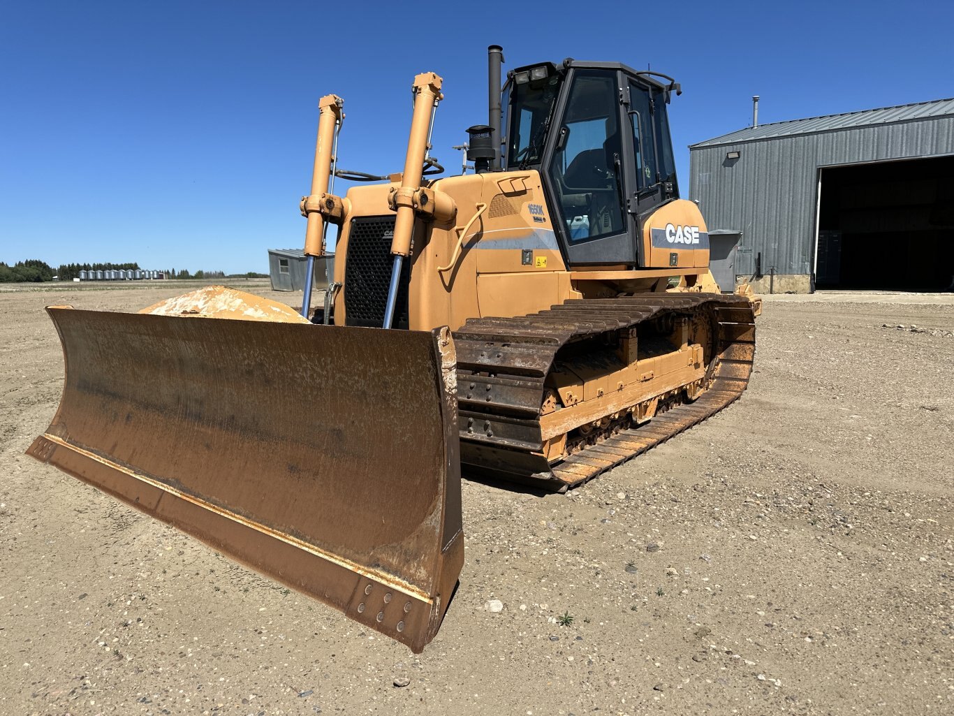 2007 CASE 1650k Series II Dozer with Grouser Blade/Rear Ripper #8784 JA