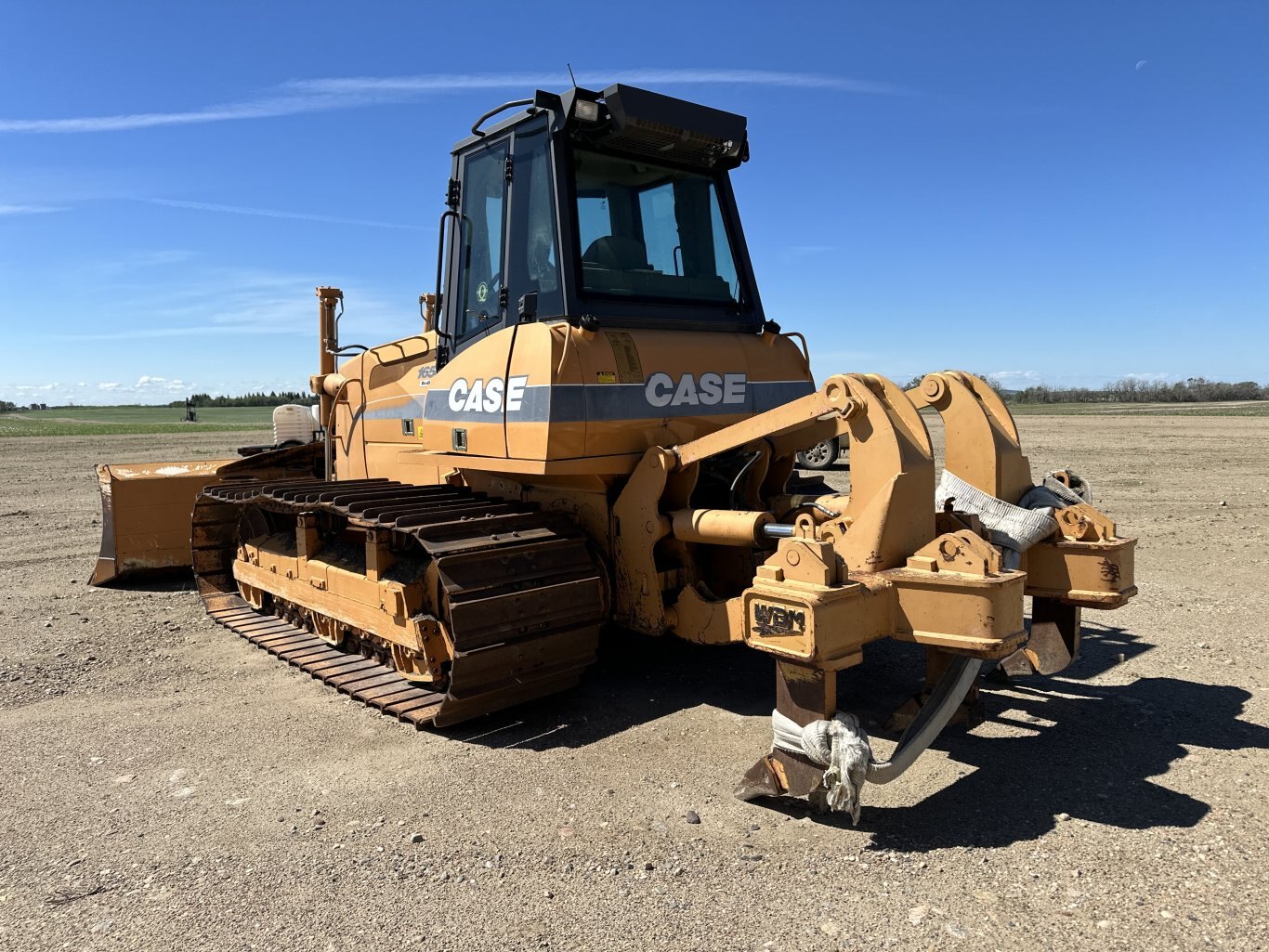 2007 CASE 1650k Series II Dozer with Grouser Blade/Rear Ripper #8784 JA