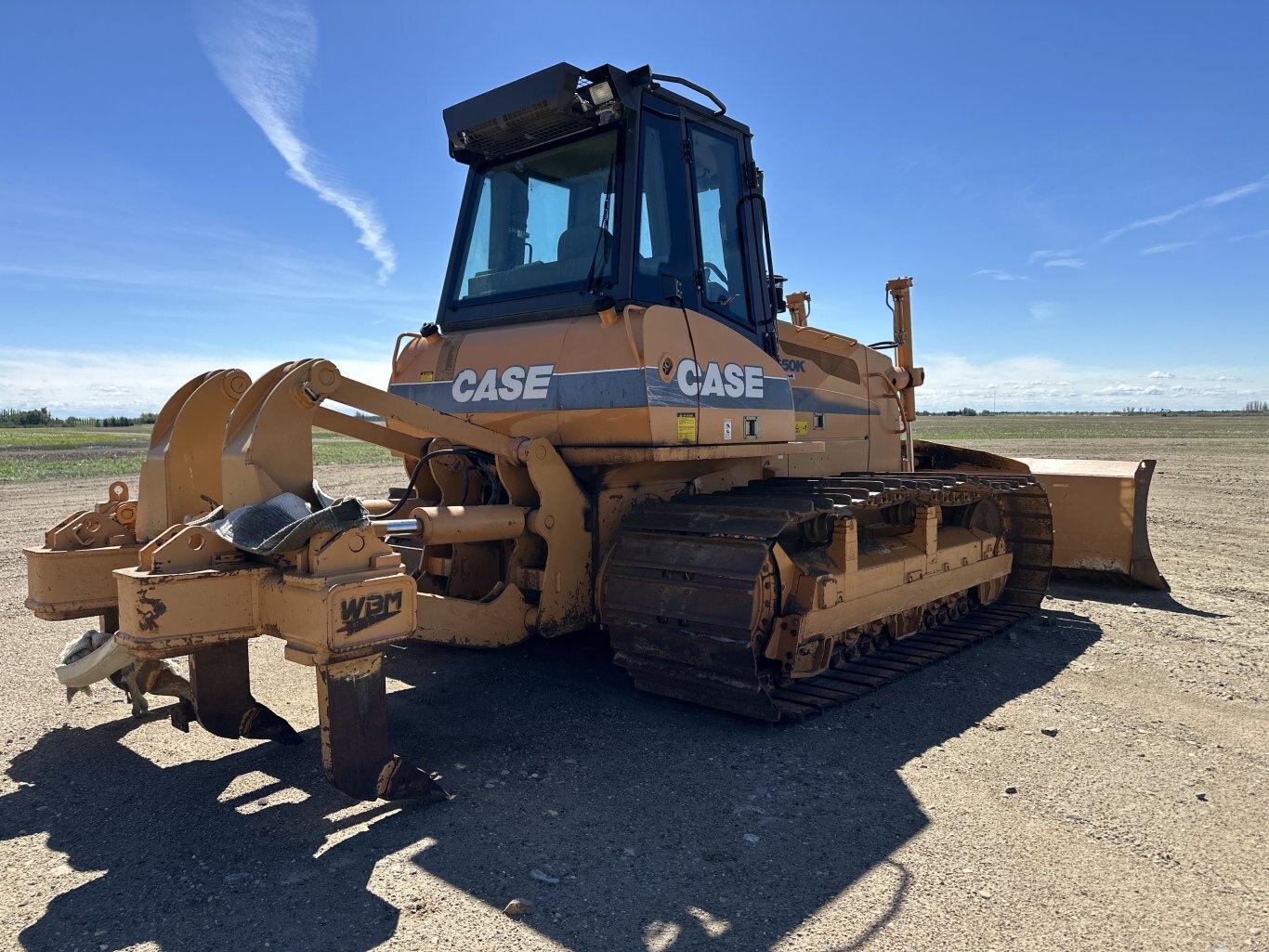 2007 CASE 1650k Series II Dozer with Grouser Blade/Rear Ripper #8784 JA