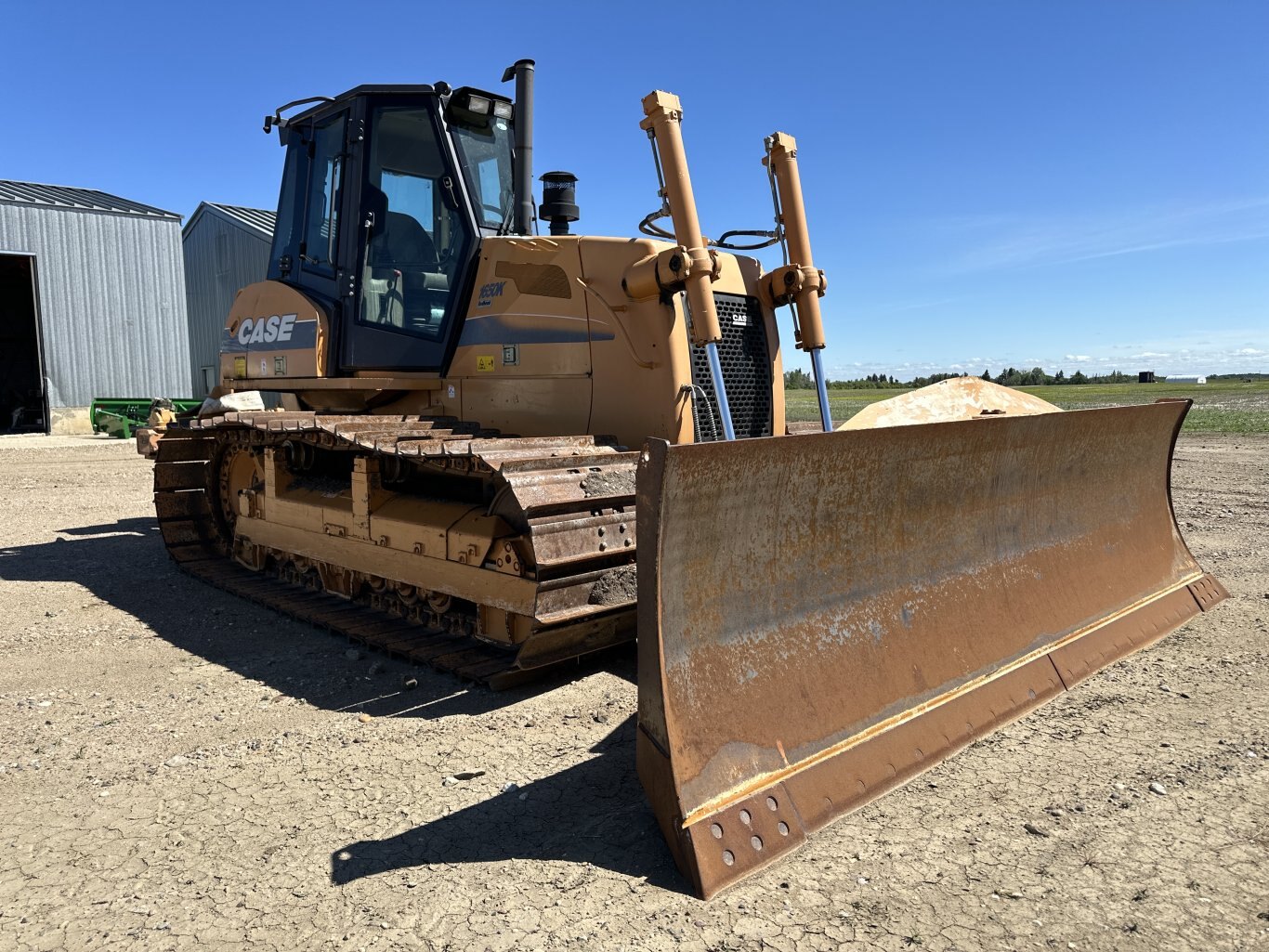 2007 CASE 1650k Series II Dozer with Grouser Blade/Rear Ripper #8784 JA