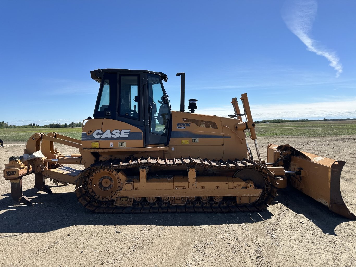 2007 CASE 1650k Series II Dozer with Grouser Blade/Rear Ripper #8784 JA