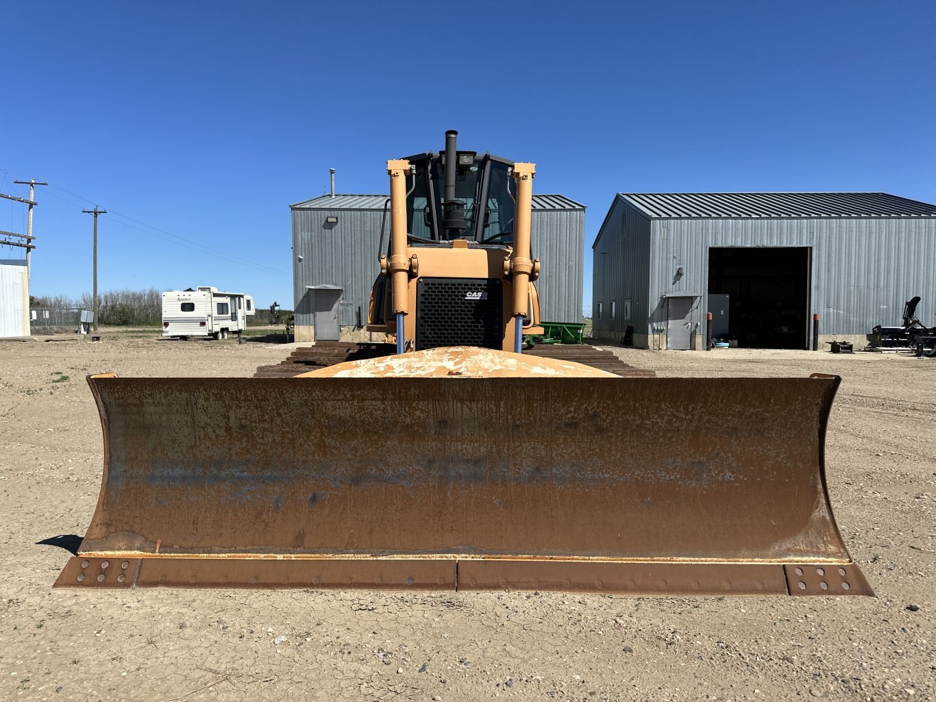 2007 CASE 1650k Series II Dozer with Grouser Blade/Rear Ripper #8784 JA