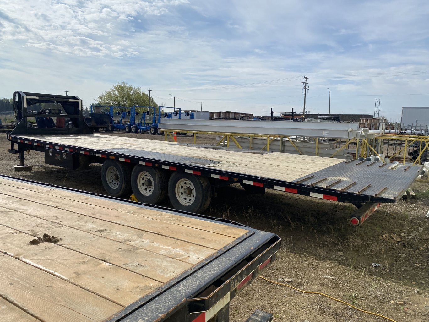 2018 Load Max Hydraulic Tilt Deck Trailer Triaxle #8635 BP