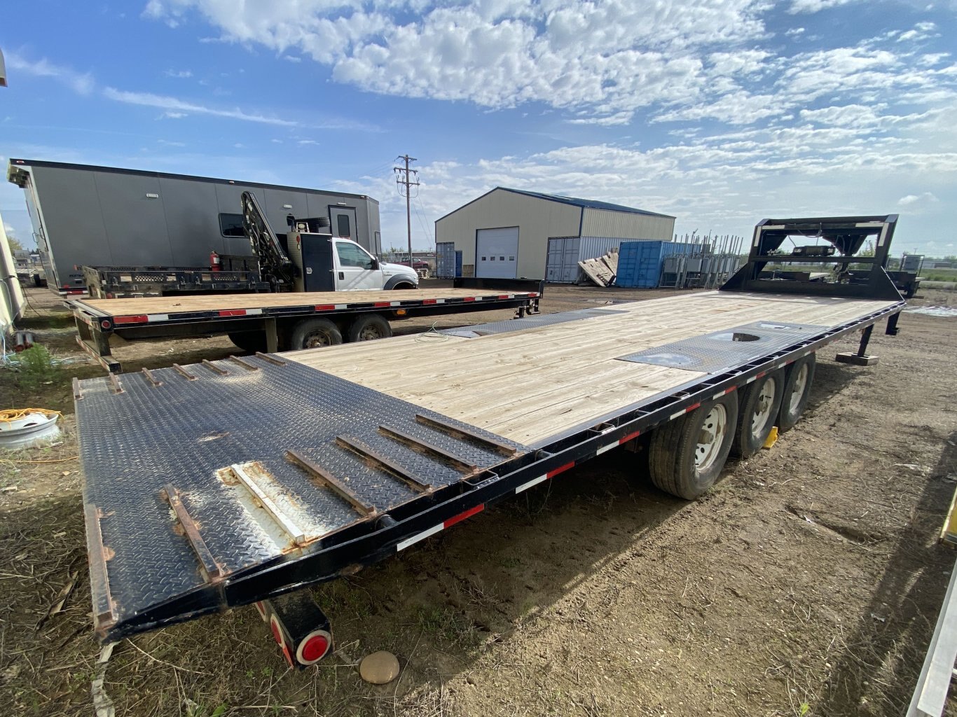 2018 Load Max Hydraulic Tilt Deck Trailer Triaxle #8635 BP