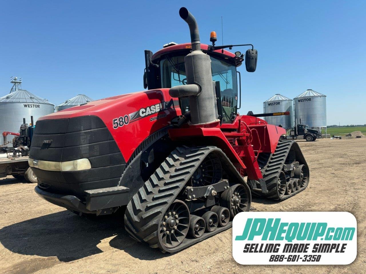 2016 Case 580 Steiger Quad Track #8817 JP