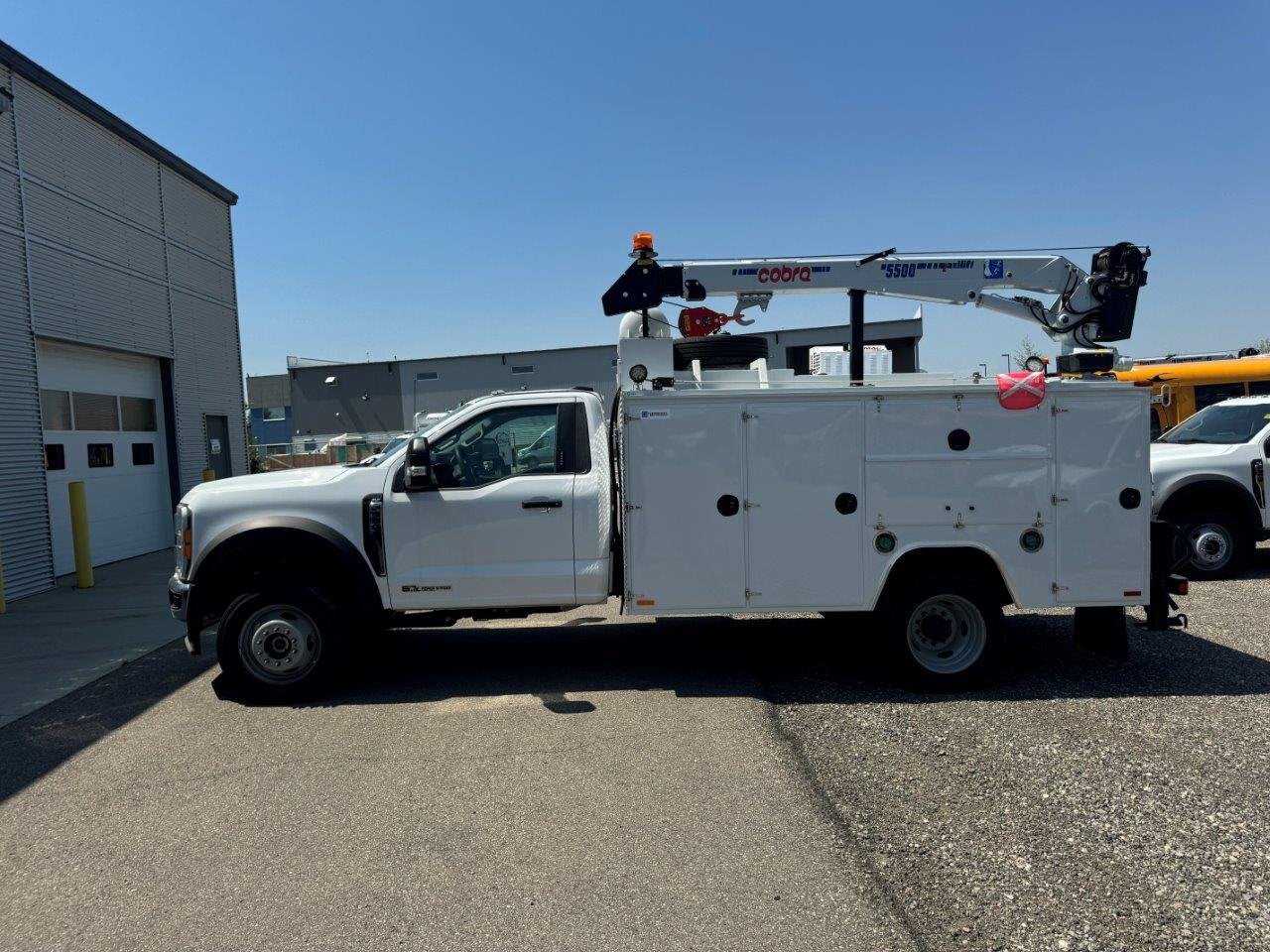 2023 Ford F550 XLT 4x4 Crew Cab Service Truck #8828 JP