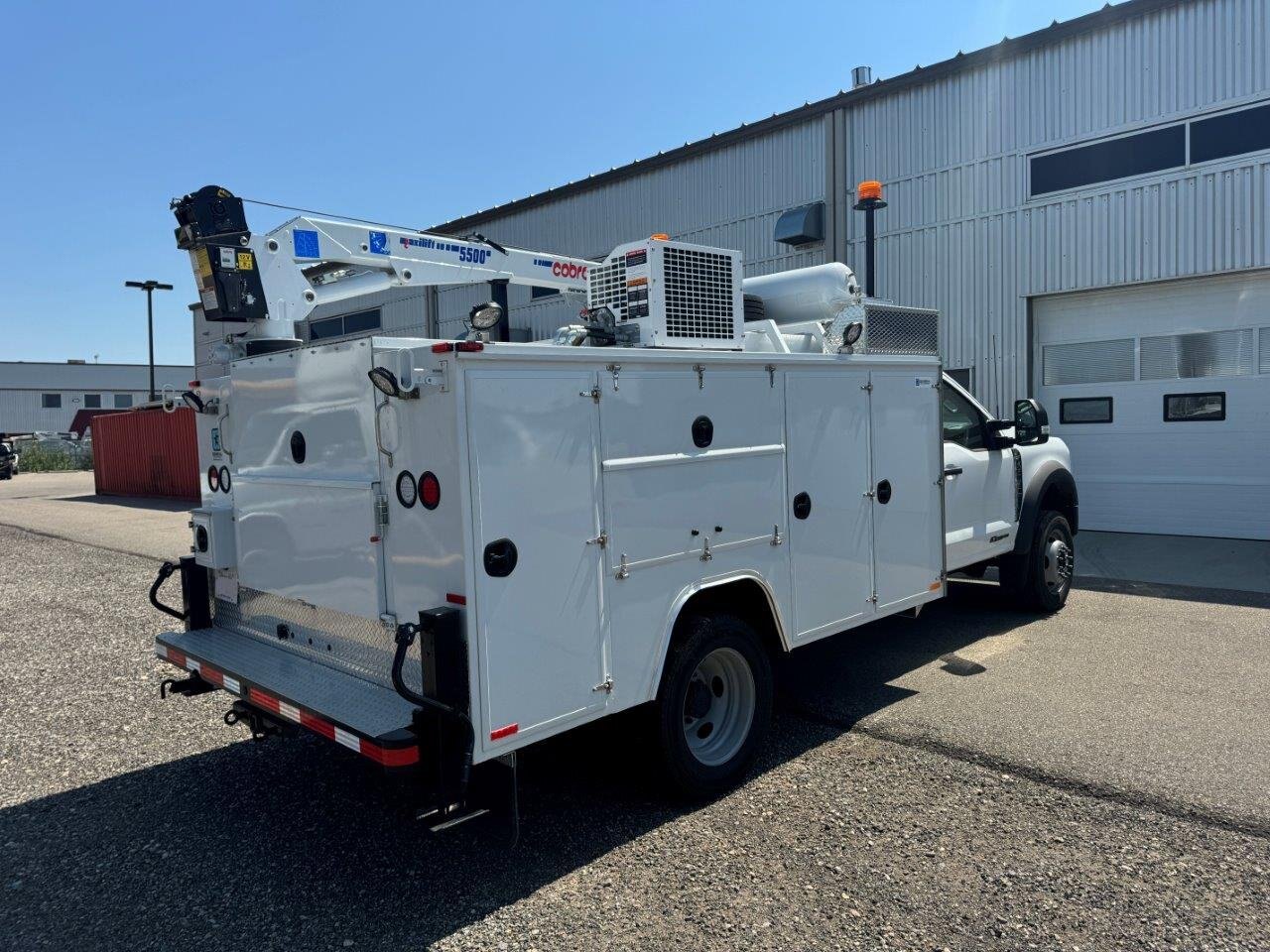 2023 Ford F550 XLT 4x4 Crew Cab Service Truck #8828 JP