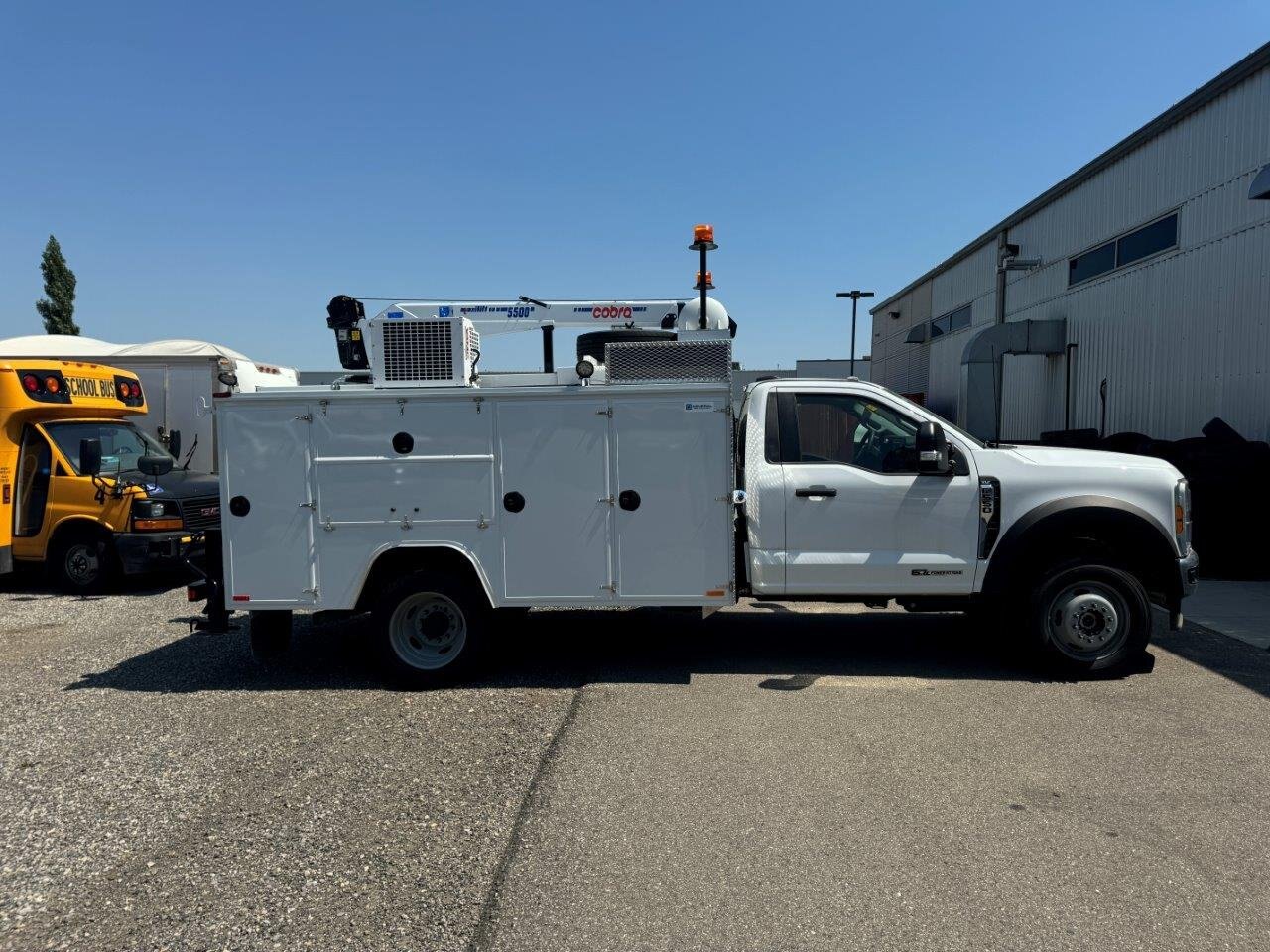 2023 Ford F550 XLT 4x4 Crew Cab Service Truck #8828 JP