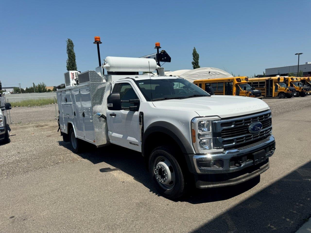 2023 Ford F550 XLT 4x4 Crew Cab Service Truck #8828 JP