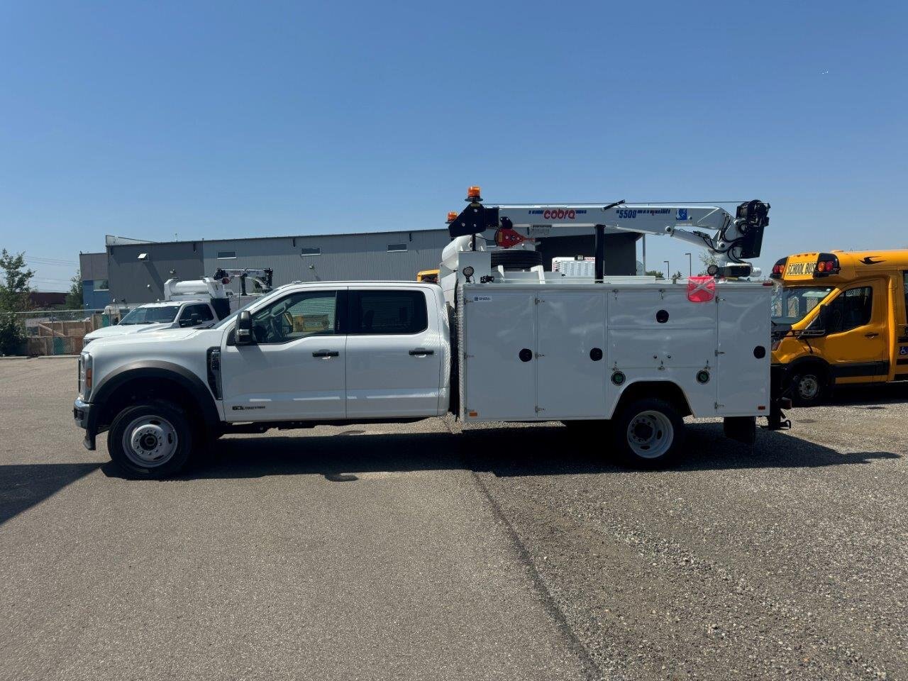 2023 Ford F550 XLT 4x4 Crew Cab Service Truck #8829 JP