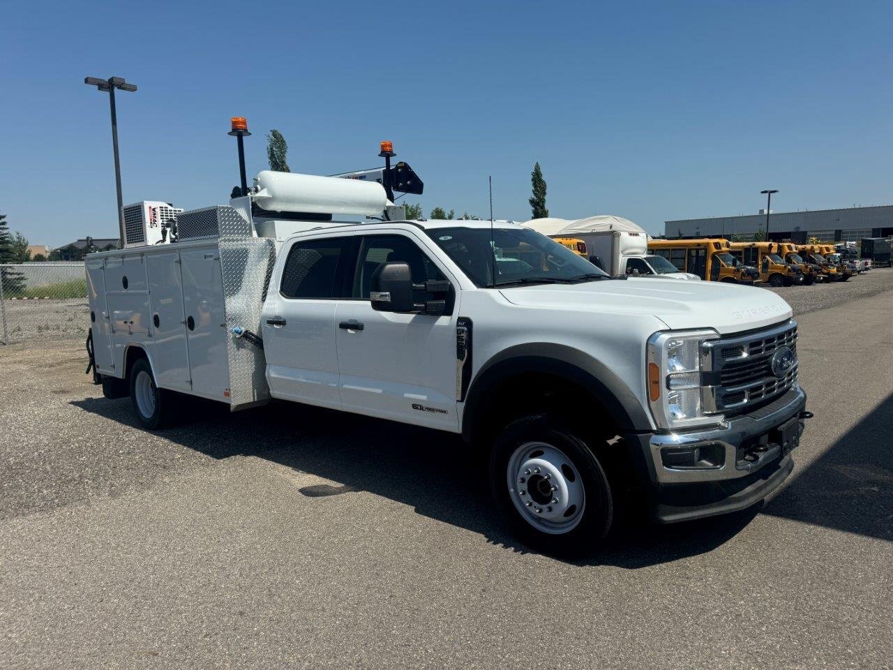 2023 Ford F550 XLT 4x4 Crew Cab Service Truck #8829 JP