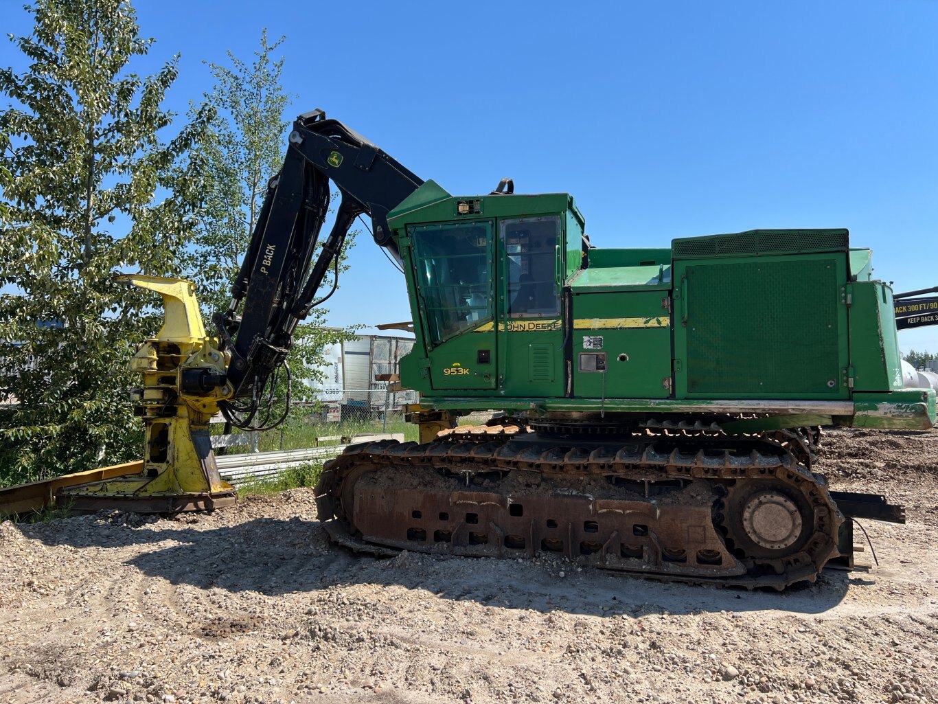 2011 John Deere 953K Feller Buncher with NEW Engine and Pumps #8809 JF