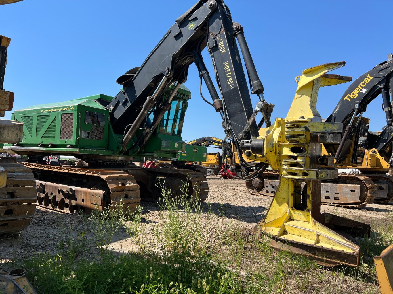 2011 John Deere 953K Feller Buncher with NEW Engine and Pumps #8809 JF