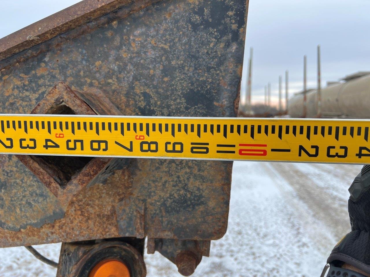 2016 Stellar Tridem Axle Logger Hayrack Trailer #8813 JF