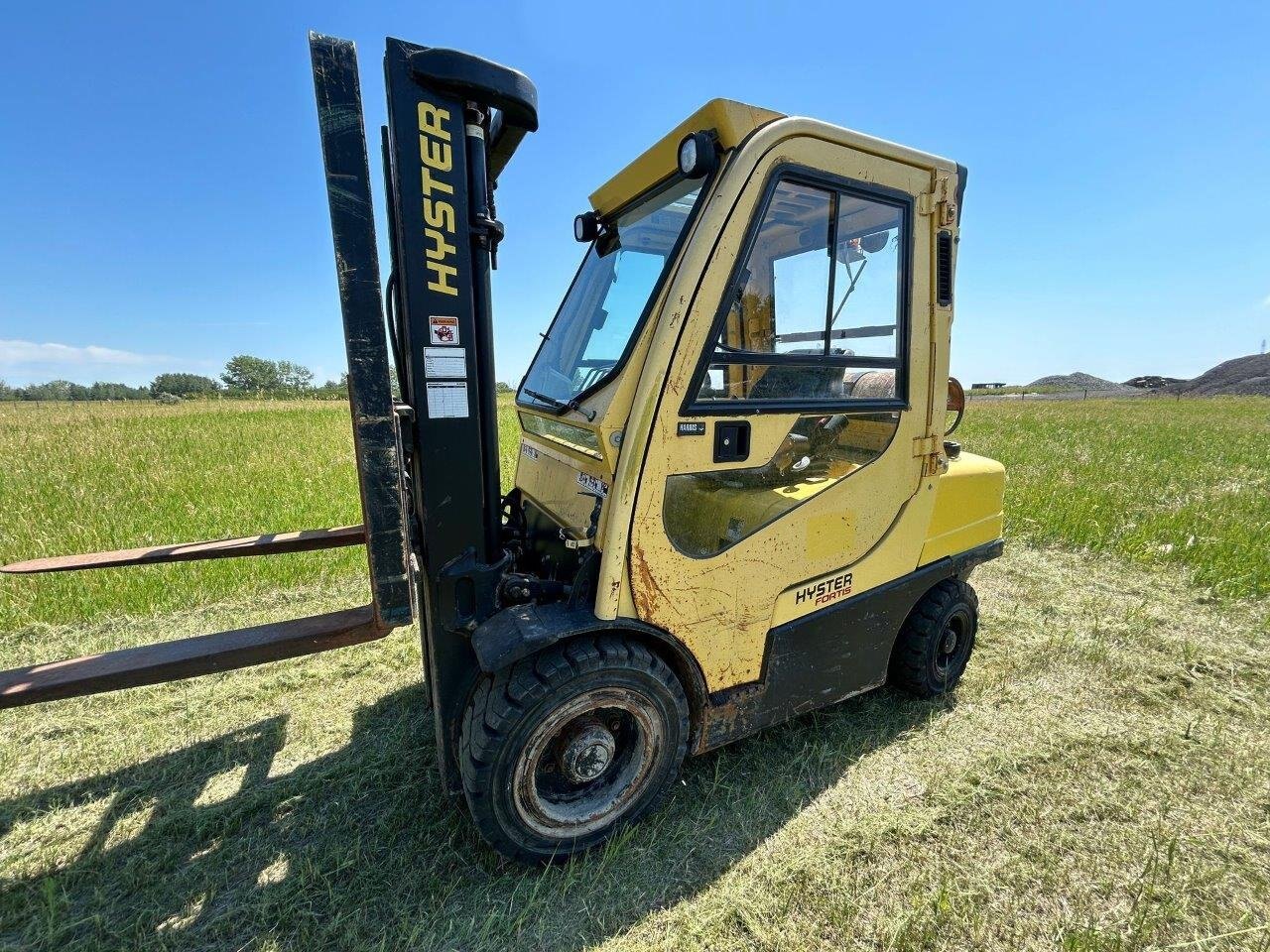 2008 Hyster H70FT Propane Fork Lift #8831 AS