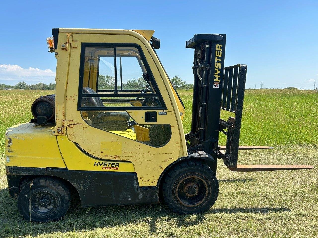 2008 Hyster H70FT Propane Fork Lift #8831 AS