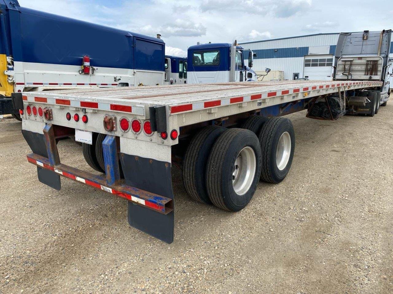 2006 Wilson Trailer 48 Flat Bed Trailer #8704 AS