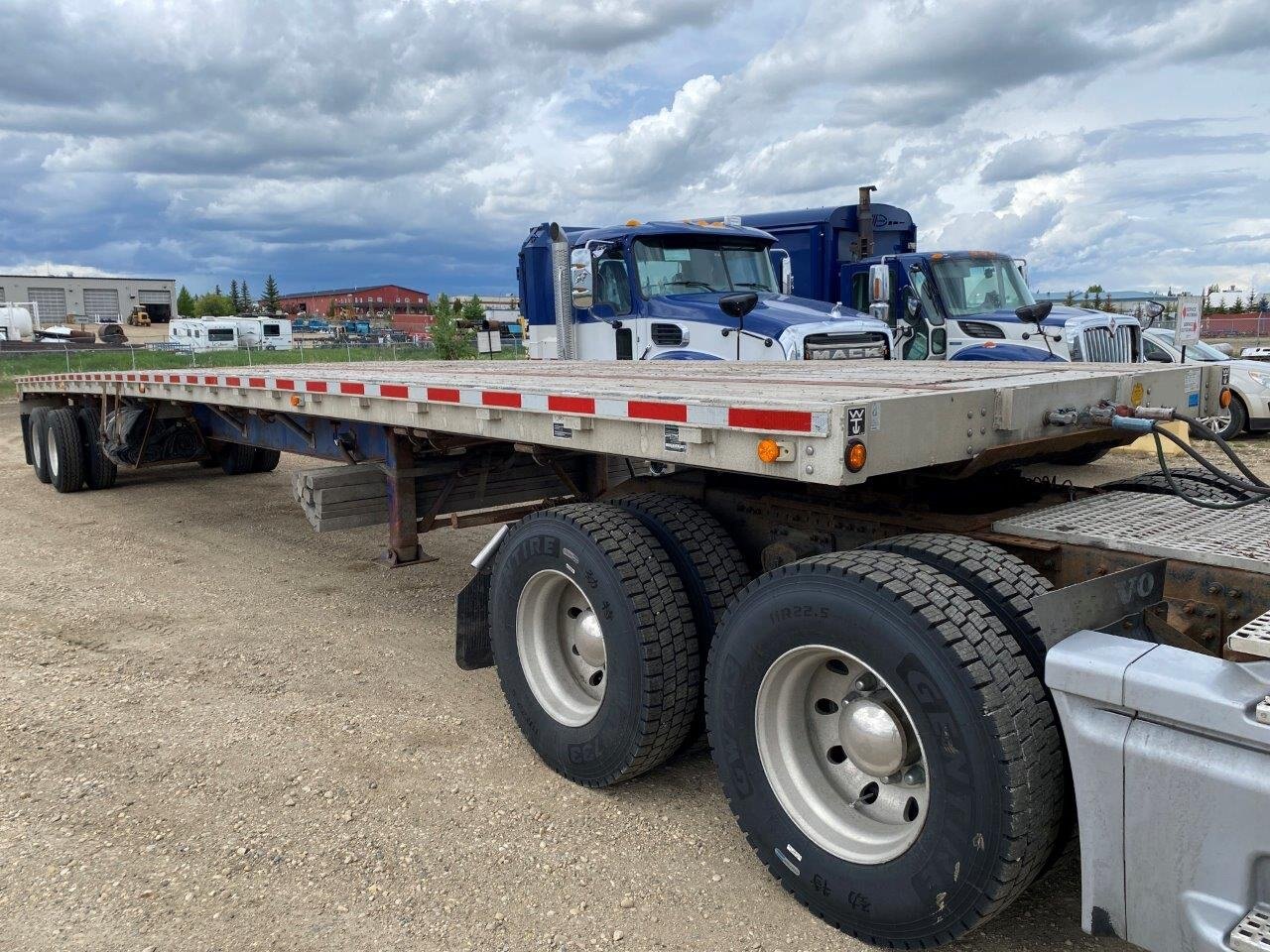 2006 Wilson Trailer 48 Flat Bed Trailer #8704 AS